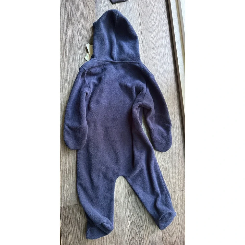 Disney Baby Mickey Mouse Navy Blue Fleece Hooded‎ Pram Suit 3-6M 01135L